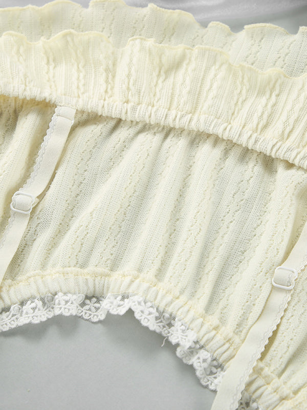 Womens Nightie Lace Two Piece Set SIZE S-XL