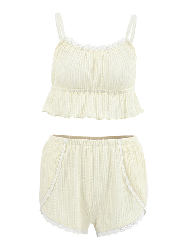 Womens Nightie Lace Two Piece Set SIZE S-XL