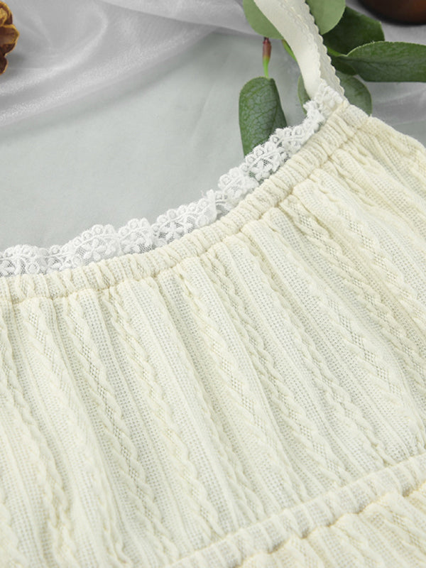 Womens Nightie Lace Two Piece Set SIZE S-XL